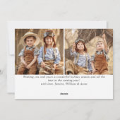 メリーモダンクリスマス3 PHOTO Greeting シーズンカード (裏面)