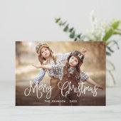 メリーモダンクリスマス3 PHOTO Greeting シーズンカード (スタンド正面)