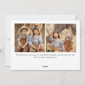 メリーモダンクリスマス3 PHOTO Greeting シーズンカード (裏面)