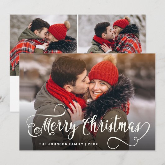 メリーモダンクリスマス3 PHOTO Greeting シーズンカード (正面/裏面)