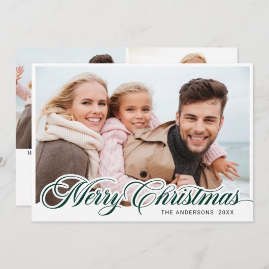 メリーモダンクリスマス3 PHOTO Greeting シーズンカード (正面/裏面)