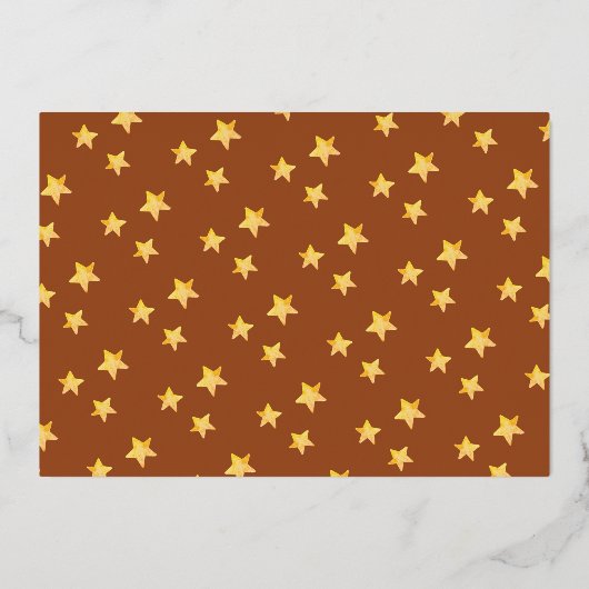 メリーモダンクリスマス4フォトコラージュ 箔シーズンカード (裏面)