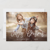 メリーモダンクリスマス4 PHOTO Greeting シーズンカード (正面)