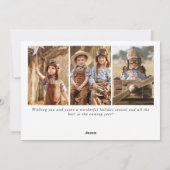 メリーモダンクリスマス4 PHOTO Greeting シーズンカード (裏面)