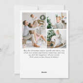 メリーモダンクリスマス4 PHOTO Greeting シーズンカード (裏面)