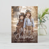 メリーモダンクリスマス4 PHOTO Greeting シーズンカード (スタンド正面)