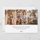 メリーモダンクリスマス4 PHOTO Greeting シーズンカード (裏面)