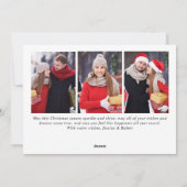 メリーモダンクリスマス4 PHOTO Greeting シーズンカード (裏面)