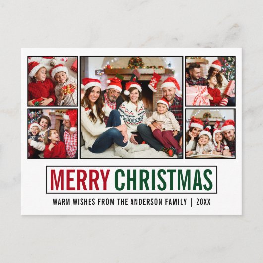 メリーモダンクリスマス5の写真 ポストカード (正面)