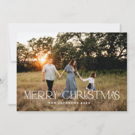 メリーモダンクリスマス シーズンカード