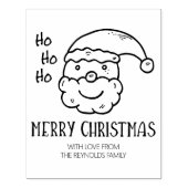 メリーモダンクリスマス ラバースタンプ (インプリント)