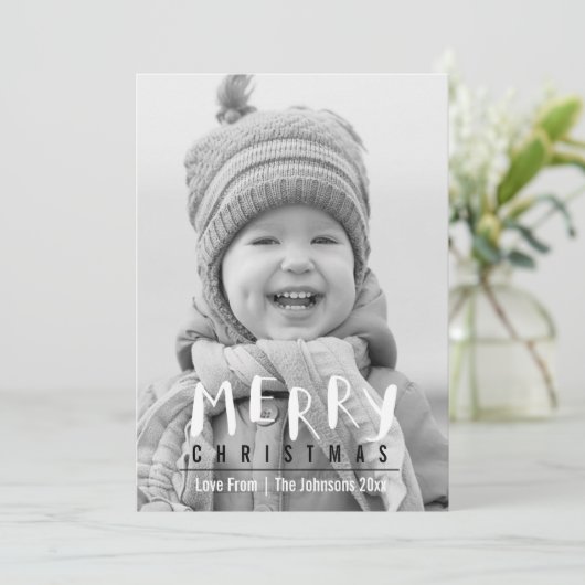 メリーモダンクリスマス |手札付きフォトカード シーズンカード (スタンド正面)