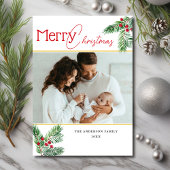 メリーモダンクリスマス | Berry Greenery 2写真 シーズンカード