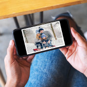 メリーモダンスシンプルクリスマスMistletoe 2写真 シーズンカード