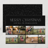 メリーモダンスミニマルクリスマ シーズンカード (正面/裏面)