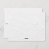 メリーモダンミニマルクリスマスフォトカード シーズンカード (裏面)