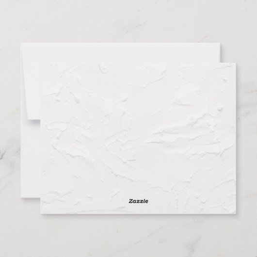 メリーモダンミニマルクリスマスフォトカード シーズンカード (裏面)