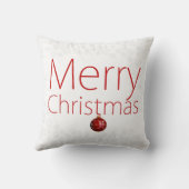 メリーモダンミニマルクリスマス・ホリデー クッション (裏面)