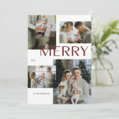 メリーモダン数々の写真植物水彩色 シーズンカード (スタンド正面)