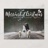 メリーモダン書写真 シーズンポストカード (正面)