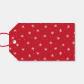 メリーモダン・クリスマス・レッド ギフトタグ (裏面横)