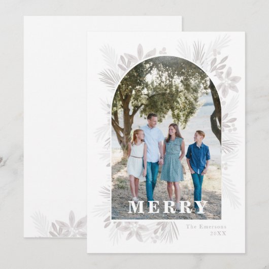 メリーモダンChristmas Flower Arch (正面/裏面)