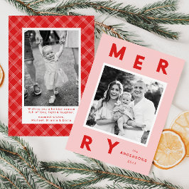 メリーモダンPink & Red 2写真 シーズンカード