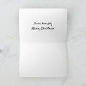 メリーユニーククリスマス カード (内部)