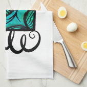 メリーユール（キリスト降誕祭） キッチンタオル (四つ折り)