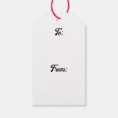 メリーユール(キリスト降誕祭)異教のホリデーウィッカ信者賛美ユール(キリスト降誕祭) ギフトタグ (裏面)