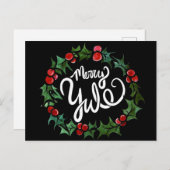 メリーユール(キリスト降誕祭)異教のホリデーウィッカ信者賛美ユール(キリスト降誕祭) ポストカード (正面/裏面)