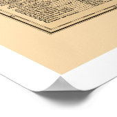 メリーランドとデラウェアの鉄道地図1876 ポスター (角)