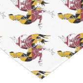 メリーランドのオンドリ ショートテーブルランナー (コーナー)