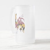 メリーランドのオンドリ フロストグラスビールジョッキ (正面左)