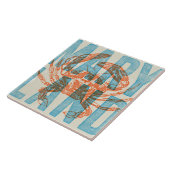 メリーランドのカニのセラミックタイル タイル (側面)