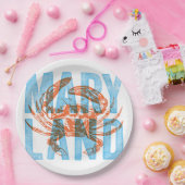 メリーランドのカニの紙皿 ペーパープレート (パーティー)