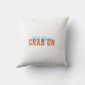 メリーランドのカニの装飾用クッション クッション (裏面)