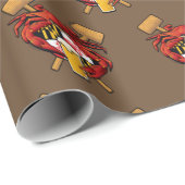 メリーランドのカニの饗宴の頂上 ラッピングペーパー (ロールコーナー)