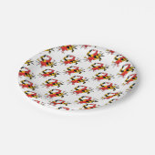 メリーランドのカニ ペーパープレート (アングル)