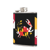 メリーランドのカニFLAGSK フラスク (左)