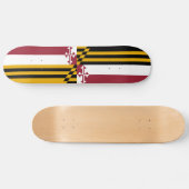 メリーランドのスケートボードのデッキの旗 スケートボード (横)