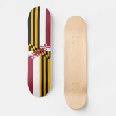 メリーランドのスケートボードのデッキの旗 スケートボード (正面)