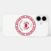 メリーランドのモノ(カニ)のiPhone/iPadケース Case-Mate iPhoneケース (裏面 (横))