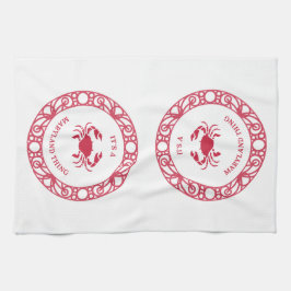 メリーランドのモノ（カニ） キッチンタオル