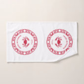 メリーランドのモノ（カニ） ハンドタオル (ハンドタオル)