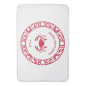 メリーランドのモノ（カニ） バスマット (正面縦)