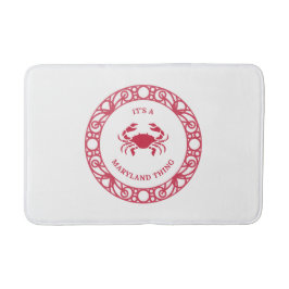 メリーランドのモノ（カニ） バスマット