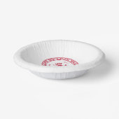 メリーランドのモノ(カニ) ペーパーボウル (傾斜あり)