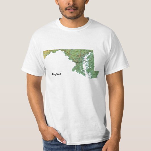 メリーランドのワイシャツ Tシャツ (正面)