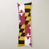 メリーランドの州の旗 ボディピロー (裏面 (縦))